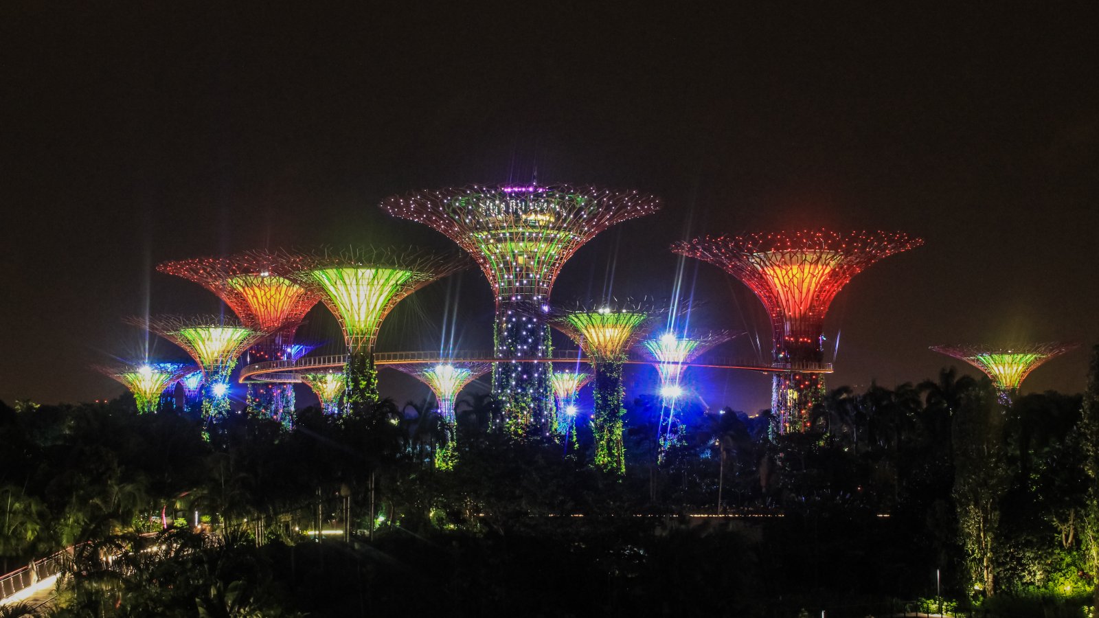 Gardens by the Bay in Singapur