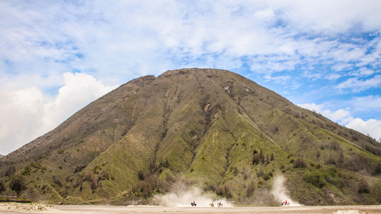 Mount Batok im Sea of Sand