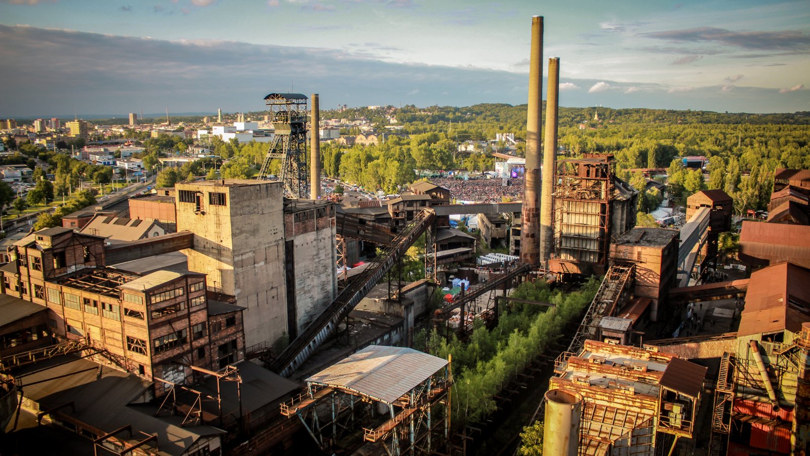 Festivalgelände Colours of Ostrava 2016