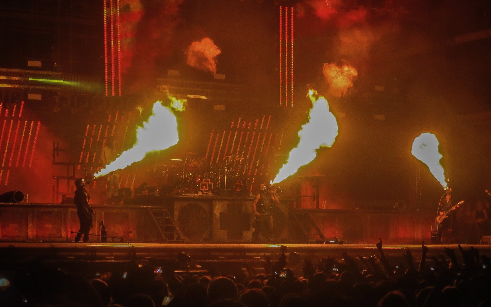 Rammstein live auf dem Hurricane Festival 2016