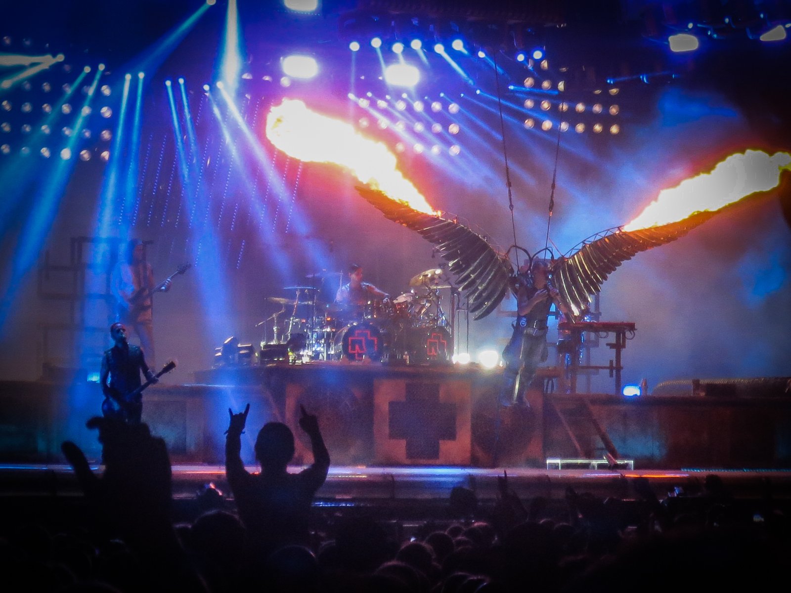 Rammstein live auf dem Hurricane Festival 2016
