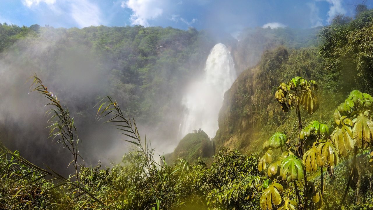 Wasserfall von El Chiflon