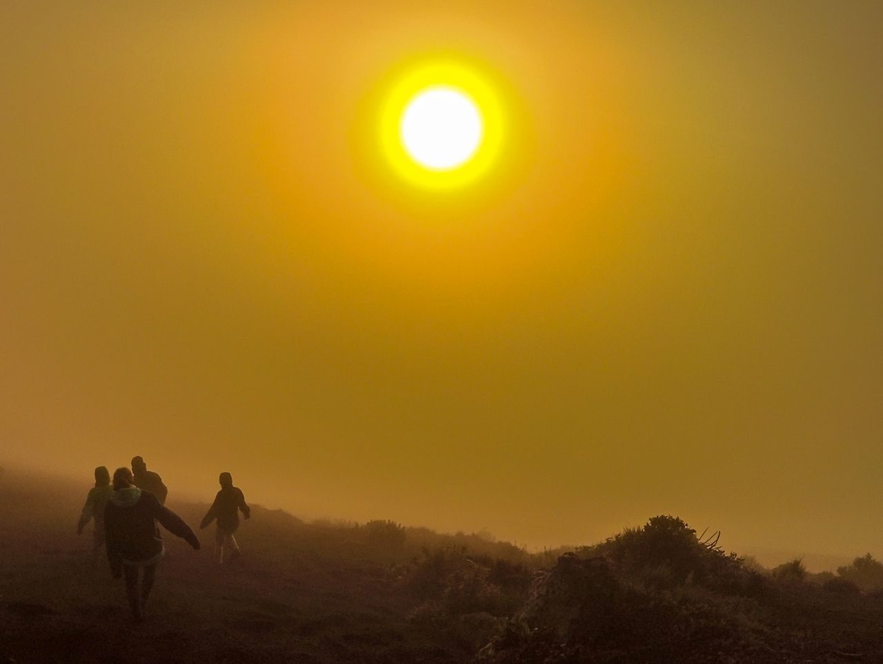 Sonnenaufgang auf dem Acatenango