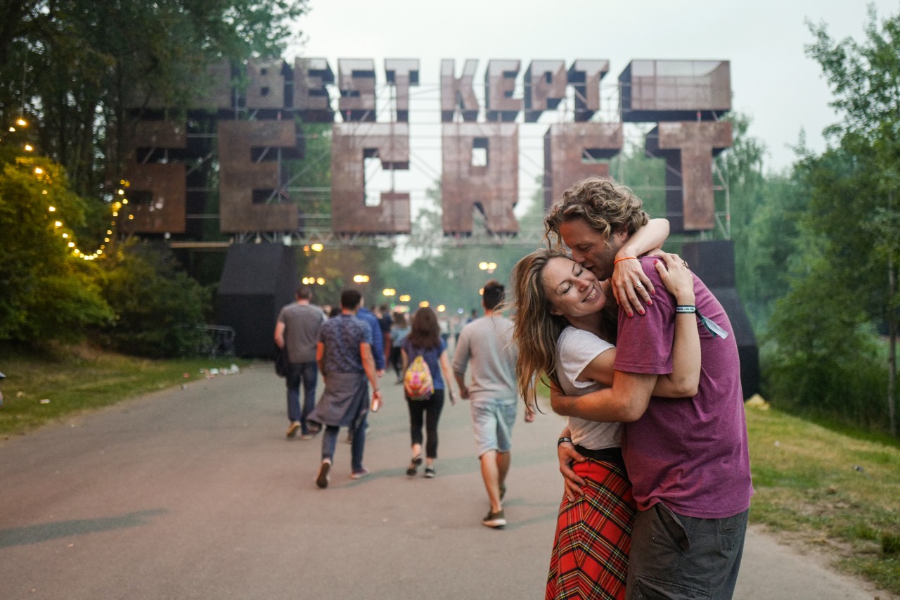Eingang vom Best Kept Secret Festival 2018