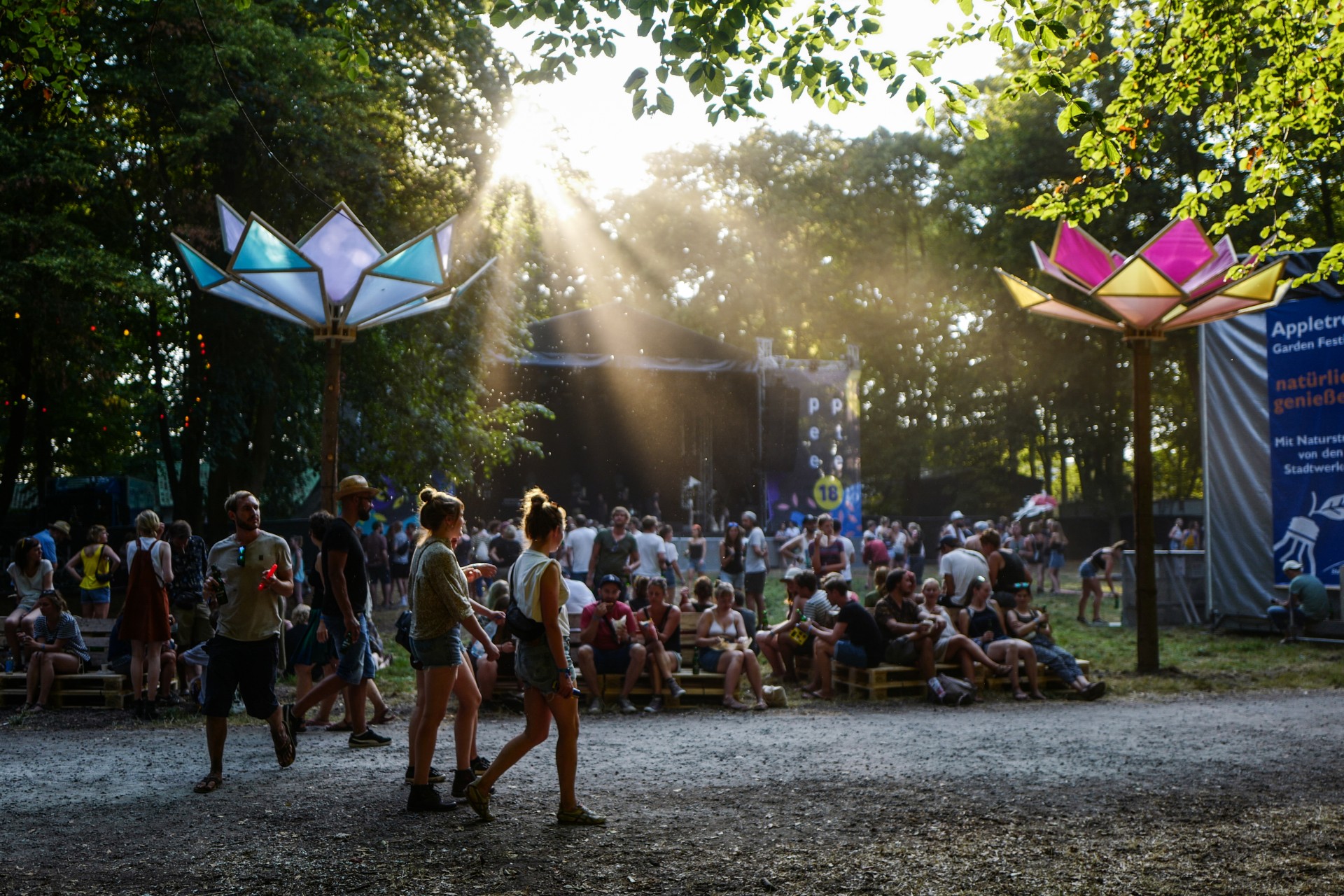 Festivalgelände Appletree Garden Festival 2018