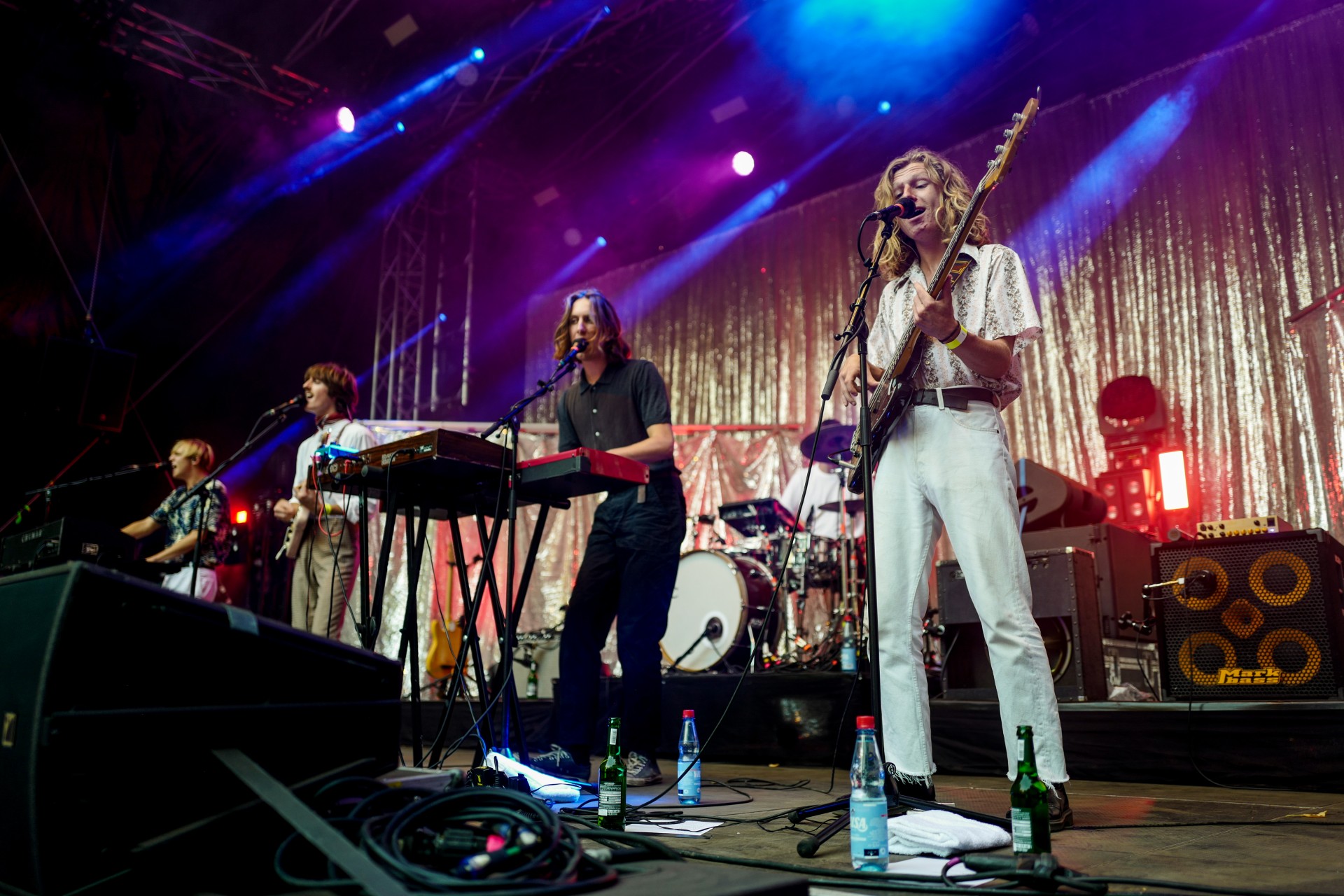 Parcels live auf dem Appletree Garden Festival 2018