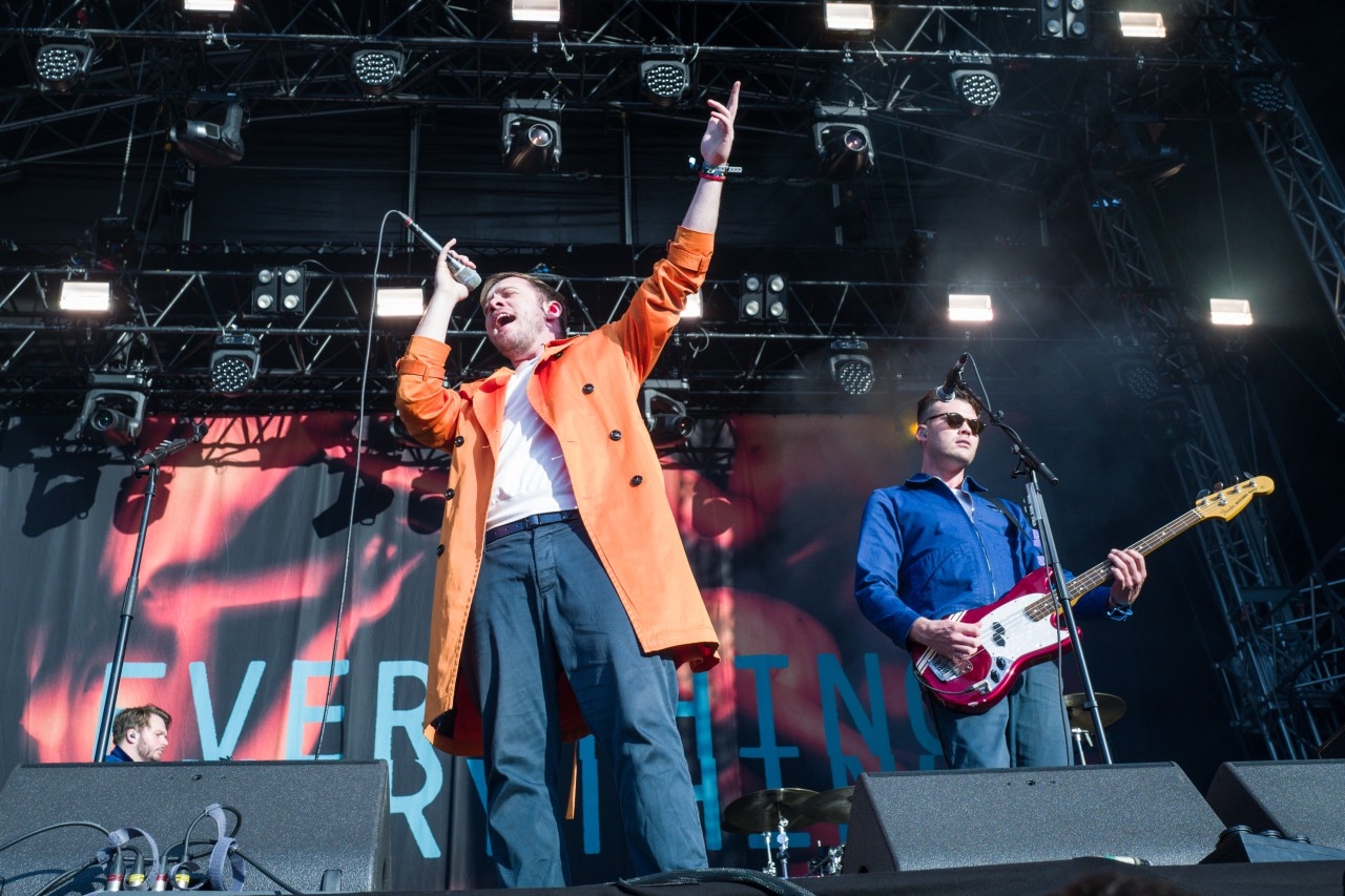 Everything Everything live auf dem MS Dockville