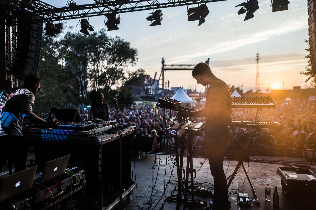 George Fitzegerald live auf dem MD Dockville Festival